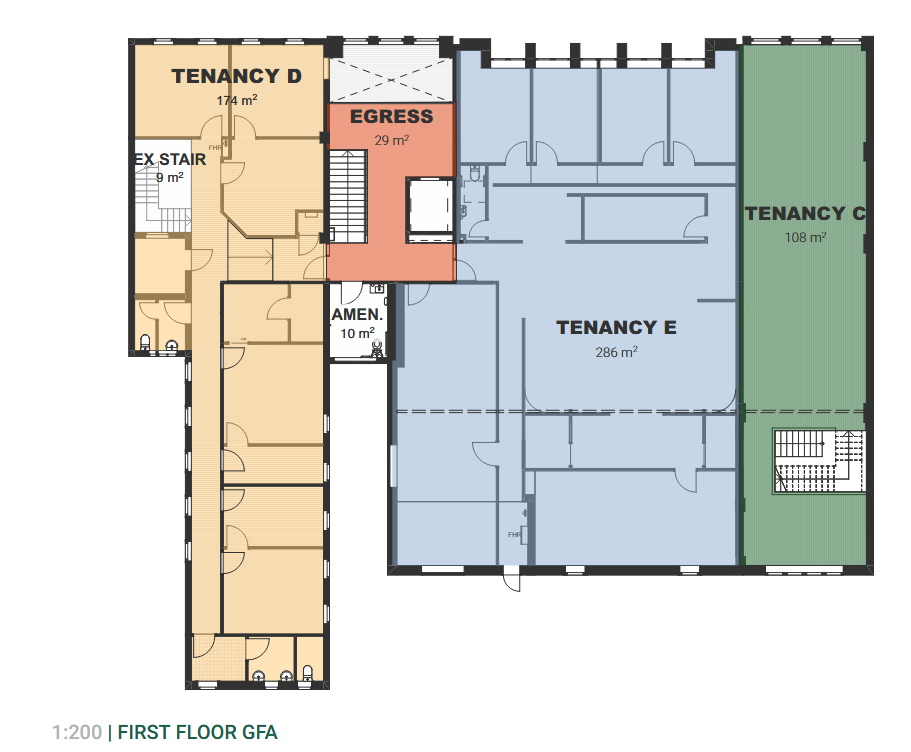 Northern Rivers Health Hub first floor upstairs